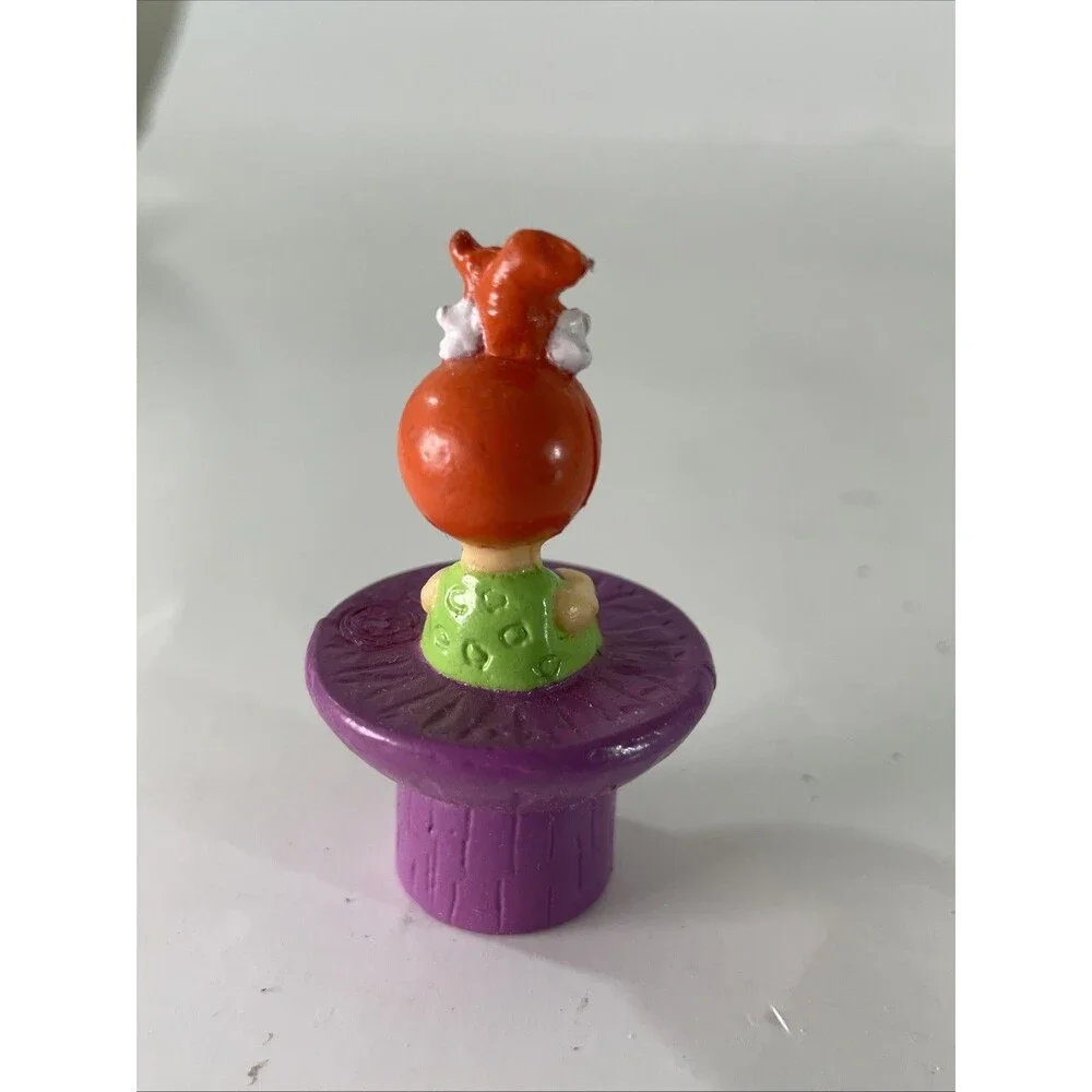 Vintage The Flintstones Pebbles Preschool Baby Figure Cake Topper